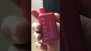 ElfBar Watermelon Brzz Ice Unboxing #asmr #vape #vaping #asmrsounds #shorts #elfbar