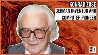 Konrad Zuse: German inventor and computer pioneer