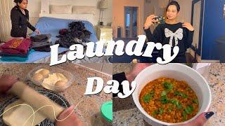 My goals for next year| Bauhat saari laundry fold ki| dal roti simple dinner| Urdu Vlog