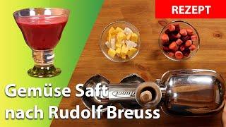 Breuss Gemüsesaft / Breuss Saft selber machen für Breuss Fastenkur mit Angel Juicer 8500