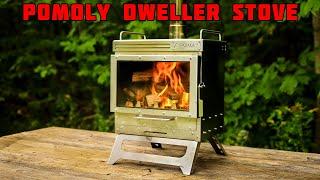 Pomoly Dweller Wood Stove - Portable Wood Stove For Tiny Homes And Van Life