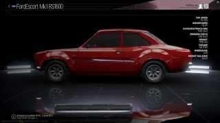 Project CARS Build 851 - Ford Escort Mk1 RS1600 Showcase