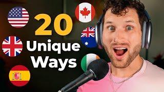 Understand English Spoken in 20 Different Accents — PODCAST