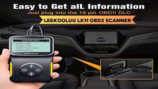 LeeKooLuu LK11 OBD2 Scanner Review: Plug-and-Play Diagnostic Tool for Your Car! |`