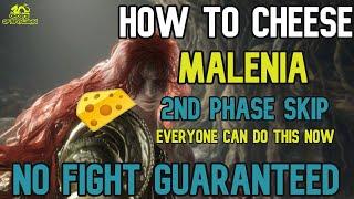 Elden Ring: Easy Malenia Cheese with Phase 2 Skip - No Fight Guaranteed !!! (Patch 1.10)