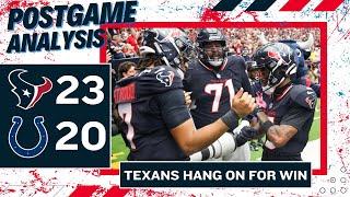 The Texans Hang On for Another Win! How Did They Pull It Off? LIVE Analysis