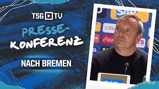 "Unsere Dominanz spiegelt sich leider nicht im Ergebnis wider" | PK nach #TSGSVW