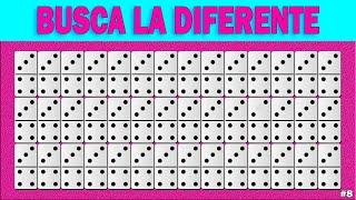 LA Imagen DIFERENTE  JUEGO Didáctico De AGILIDAD  VISUAL Para NIÑOS y MEJORAR tu CONCENTRACIÓN