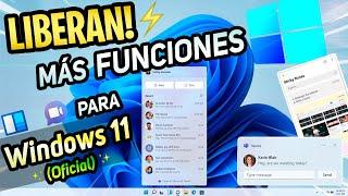 LIBERANMAS FUNCIONES en Windows 11 OFICIAL / NUEVA TOOL Project MOCA y NUEVO BUG!