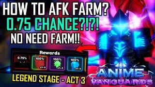 [UPDATED!] How To AFK Farm for SECRET IGRIS? (MOUNT METHOD!) In Anime Vanguards