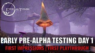 Eternal Tombs Pre-Alpha Testing - Day 1