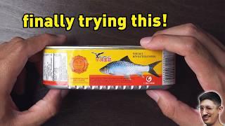 Opening up some FRIED DACE for the first time! | Canned Fish Files Ep. 136