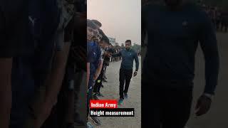 #SHORTS indian army height measurement #forceacademyUjjain@force_cademy_physical