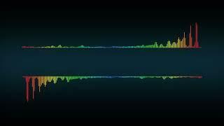 Free Audio Spectrum Stock Video Footage | Digital Audio Spectrum Graphic Equalizer Background 16