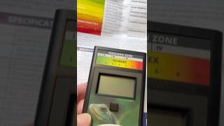 Learn to use the Solarmeter 6.5R to measure proper UVB for your bearded dragon. #bearded dragon