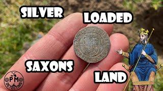 Saxon artefact on silver loaded day in beautiful location! | Metal detecting UK  Minelab Equinox 800