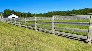 Wood Farm Fence Styles and Designs