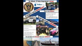 Milford (CT) Police Department Panel/Recruitment Session 2020