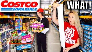 WE LET OUR TEEN BUY OUR COSTCO FOOD SHOPPING! Huge grocery haul!!