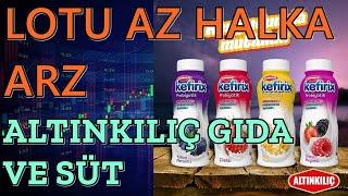 Lotu az halka arz Altınkılıç Gıda Süt hisse bilanço grafik yorumu #ALKLC