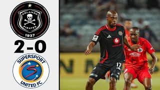 Orlando Pirates - SuperSport 2-0 Highlights & Goals Betway Today Match 2024