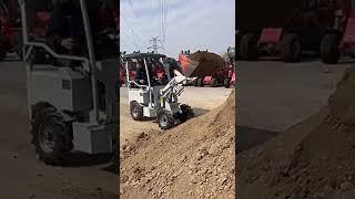 400kg machinery Imported engine farm hydraulic Articulated small diesel compact mini wheel loader