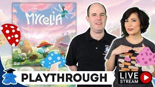 Mycelia  - Live Playthrough Board Game and Giveaway.