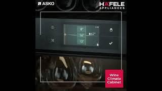 The Asko Wine Climate Cabinet by Hafele