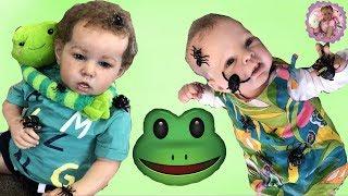 REBORN TODDLER MISCHIEF! WHAT DID MITCHELL DO?  (Theme Thursday - FROGS!!)