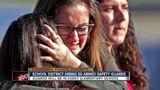 Pasco County school district hiring 50 armed safety guards