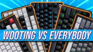 Hall Effect Alternatives to Wooting (incl the new Logitech Pro X TKL Rapid)