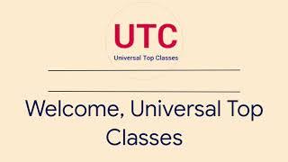 Welcome to UTC INDIA