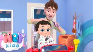 Haircut song ️ Hair cutting cartoon | Fun Song for Kids | HeyKids Nursery Rhymes