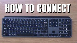 Logitech MX Keys S - How To Connect TO Multiple Devices via bluethooth at the same time (2023)