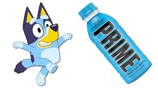 Bluey characters and their favorite Drinks