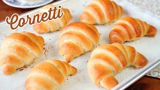 CORNETTI SOFFICISSIMI Senza Uova e Senza Burro | Ricetta facile per la colazione | Life e Chiara