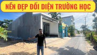 Nền đối diện trường học thích hợp kinh doanh tại Vĩnh Long | Nhà Đất Miền Tây