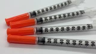 Diabetic Syringe, Insulin Syringe, Diabetic Insulin Syringe