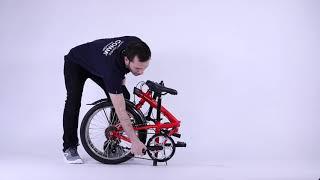 How to Fold and Unfold TILT 120 FOLDING BIKE