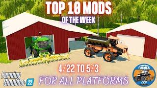 TOP 10 MODS OF THE WEEK - Farming Simulator 22