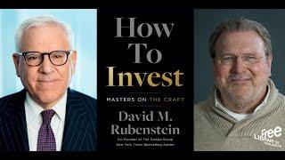 David Rubenstein | How to Invest: Masters on the Craft