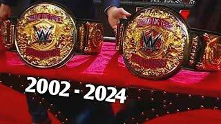 WWE World Tag Team Championship PPV Match Card Compilation (2002 - 2024) With Title Changes