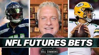 Five Favorites: Green Bay’s Tasty Win Total + Other NFL Futures | The Bill Simmons Podcast