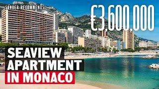 Inside a €3,600,000 Seaview Apartment in Monaco