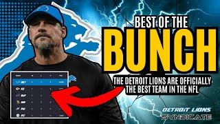 It's OFFICIAL, The Detroit Lions Are The BEST TEAM IN THE NFL....PERIOD!