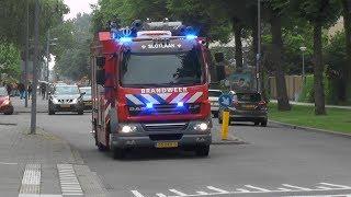 PRIO 1 Brandweer regio Rotterdam naar verschillende meldingen