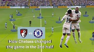 bournemouth 0-1 Chelsea tactical analysis |How Sancho changed the Game|