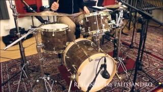 Respighi Drums - Batteria Little Club in Palissandro Indiano @ Cinque Quarti Music Studio