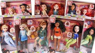 Ralph Breaks the Internet Disney Princess Dolls in Comfy Clothes Unboxing Toy Review