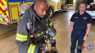 Metro West Firefighter Gear Demo